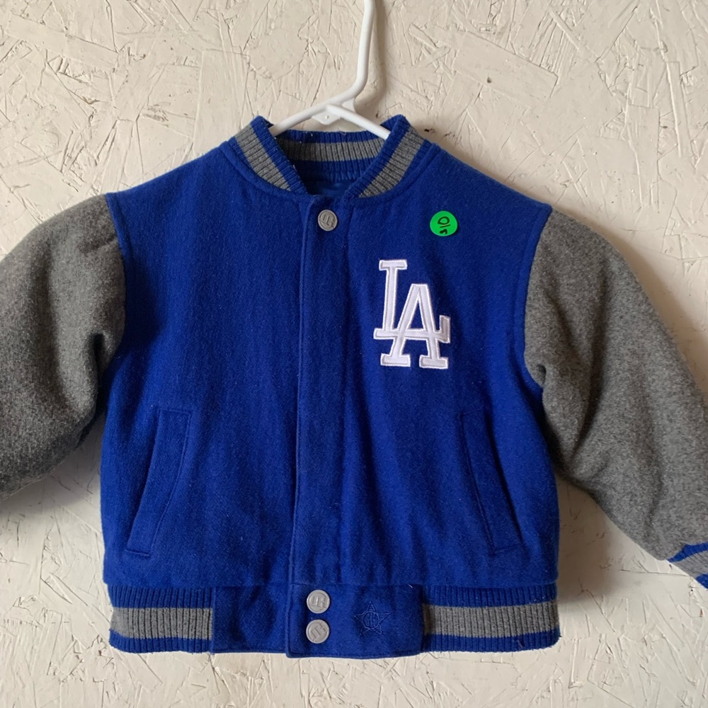 Size 2T LA Dodger reversible jacket.